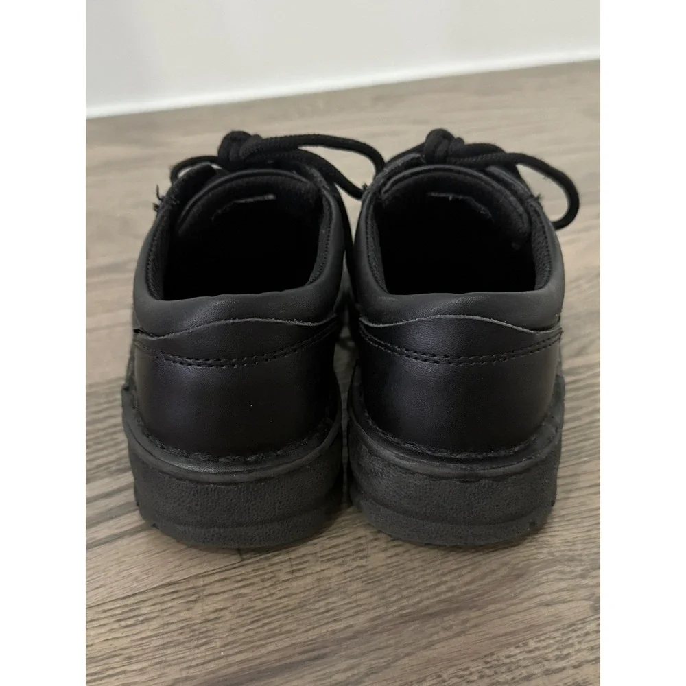 Eastland Plainview Boys Oxford Black Leather Dress Shoes K100-01 Size 12.5M